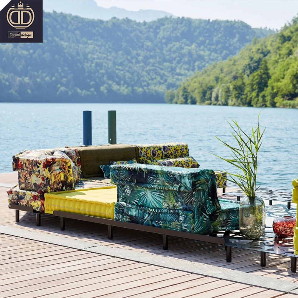 manufacturer modern luxury home patio garden sofa set out door furniture