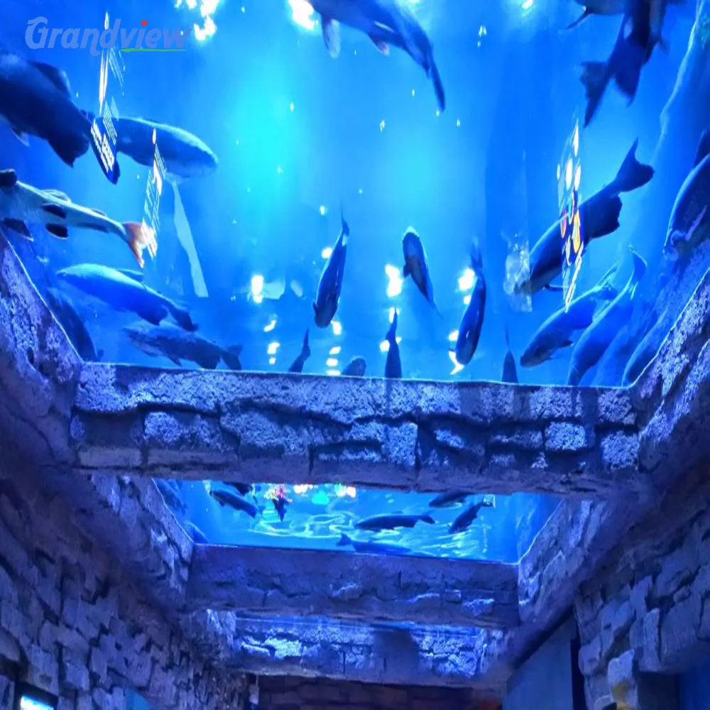 Wholesale Plexiglass Manufacturer Cast Large Acrylic Cylindrical Clear Aquarium Fish Tank Large Acrylic Sheets For Aquariums