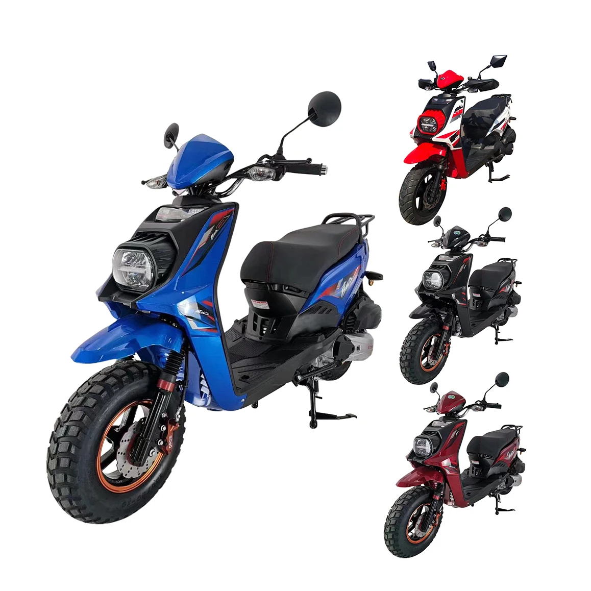 Cheap 150cc 200cc powerful DOT EPA gas scooters gasoline motorcycle petrol motorbike for adults