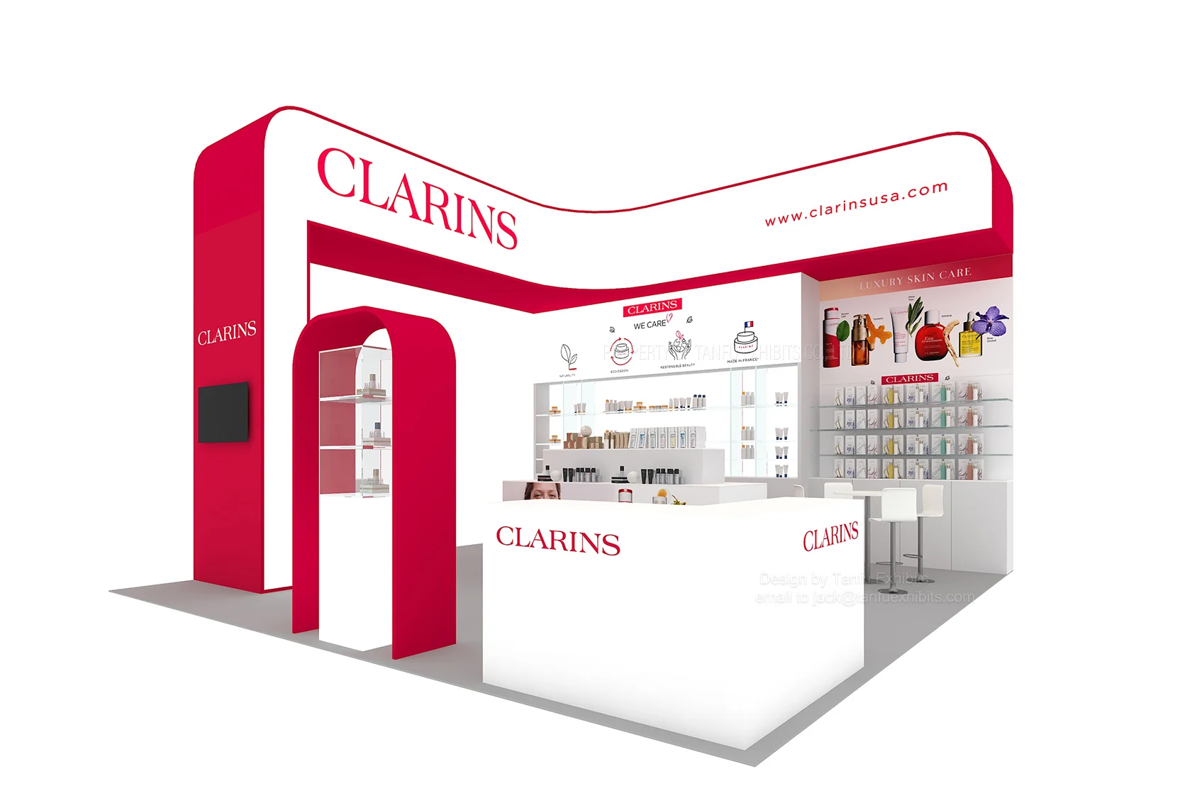 20x20 Custom Booth Design Modular Trade Show Booth