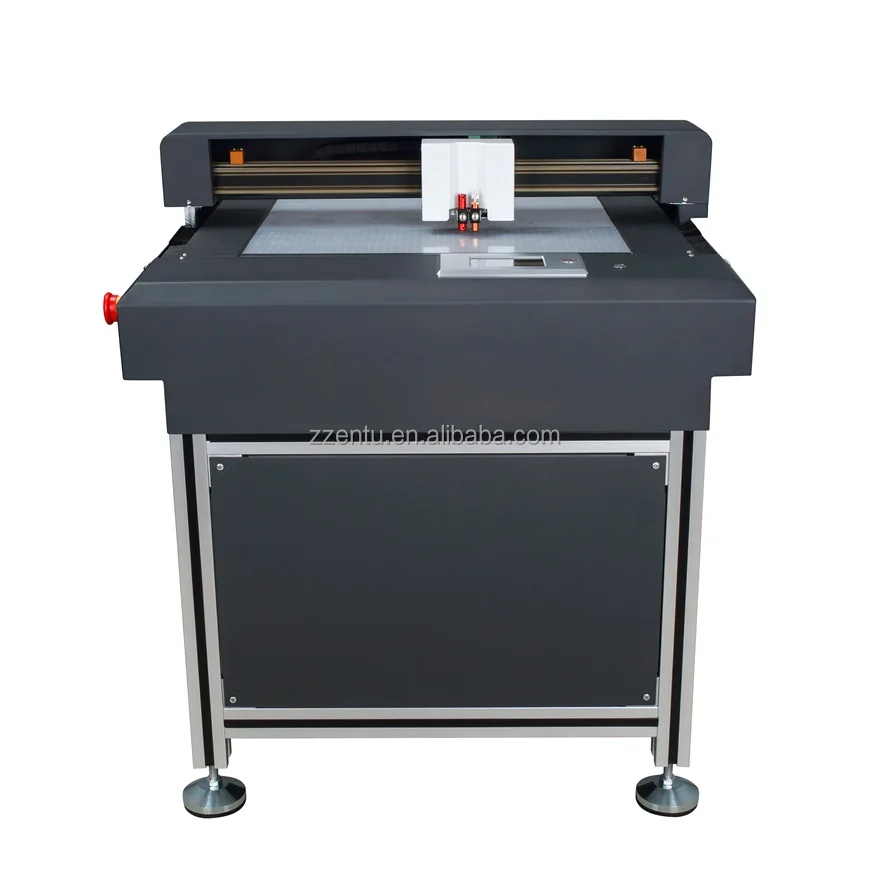 corrugated cardboard cutting plotter carton box making machine 70*90cm flatbed cutting plotter with software