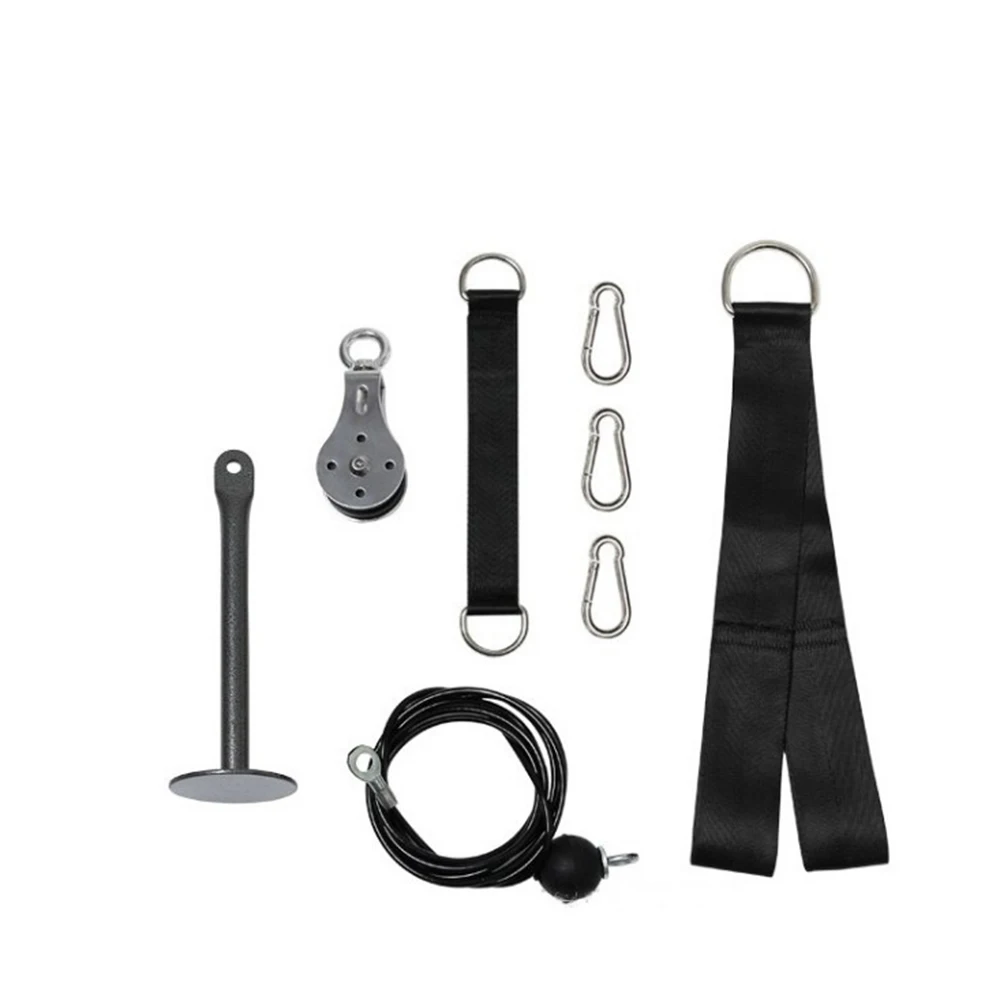 Arm Biceps Triceps Blaster Hand Strength Training Home Gym Equipment Fitness DIY Pulley Cable Machine