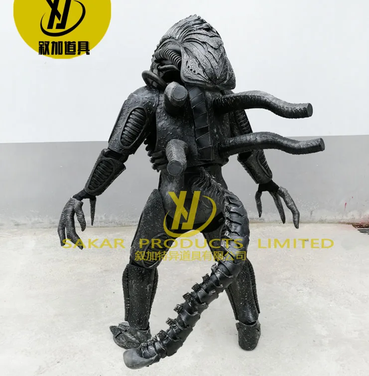 Тематическое событие, анимированный искусственный самый продаваемый костюм хищника в натуральную величину для продажи