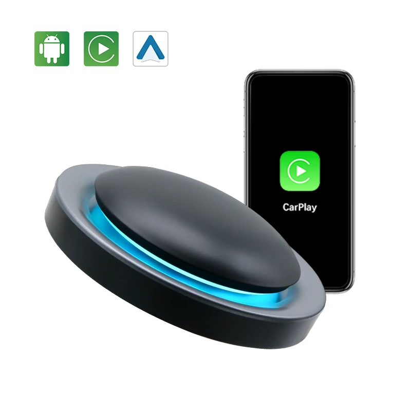 Wholesale High Quality CarPlay AI Box 8GB+128GB High Performance Fast Connection CarPlay Android Auto Adapter with 4G GPS