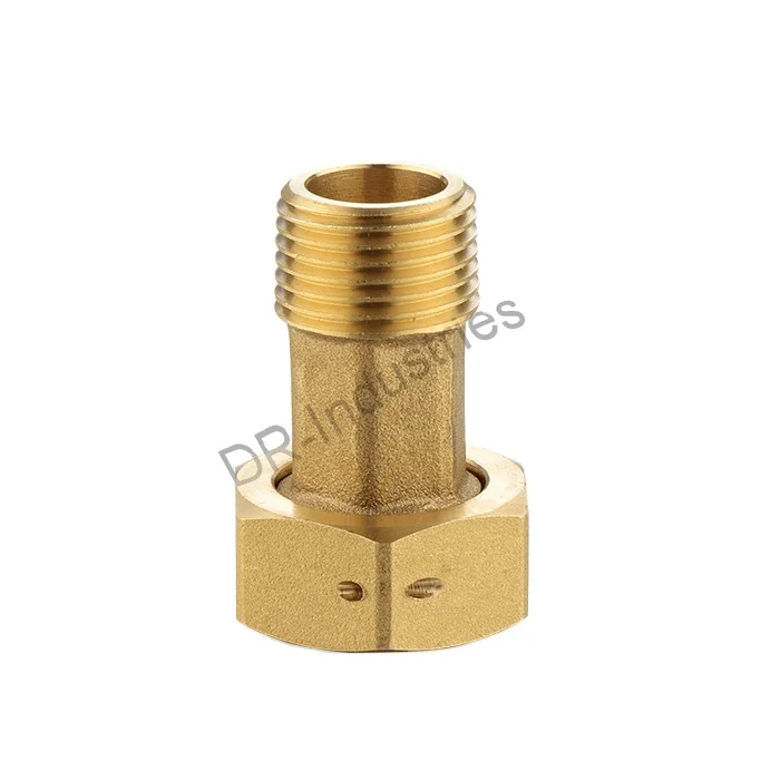OEM & DOM Customized Tube Price brass forged Water Meter Pipe Fitting for Water Meter