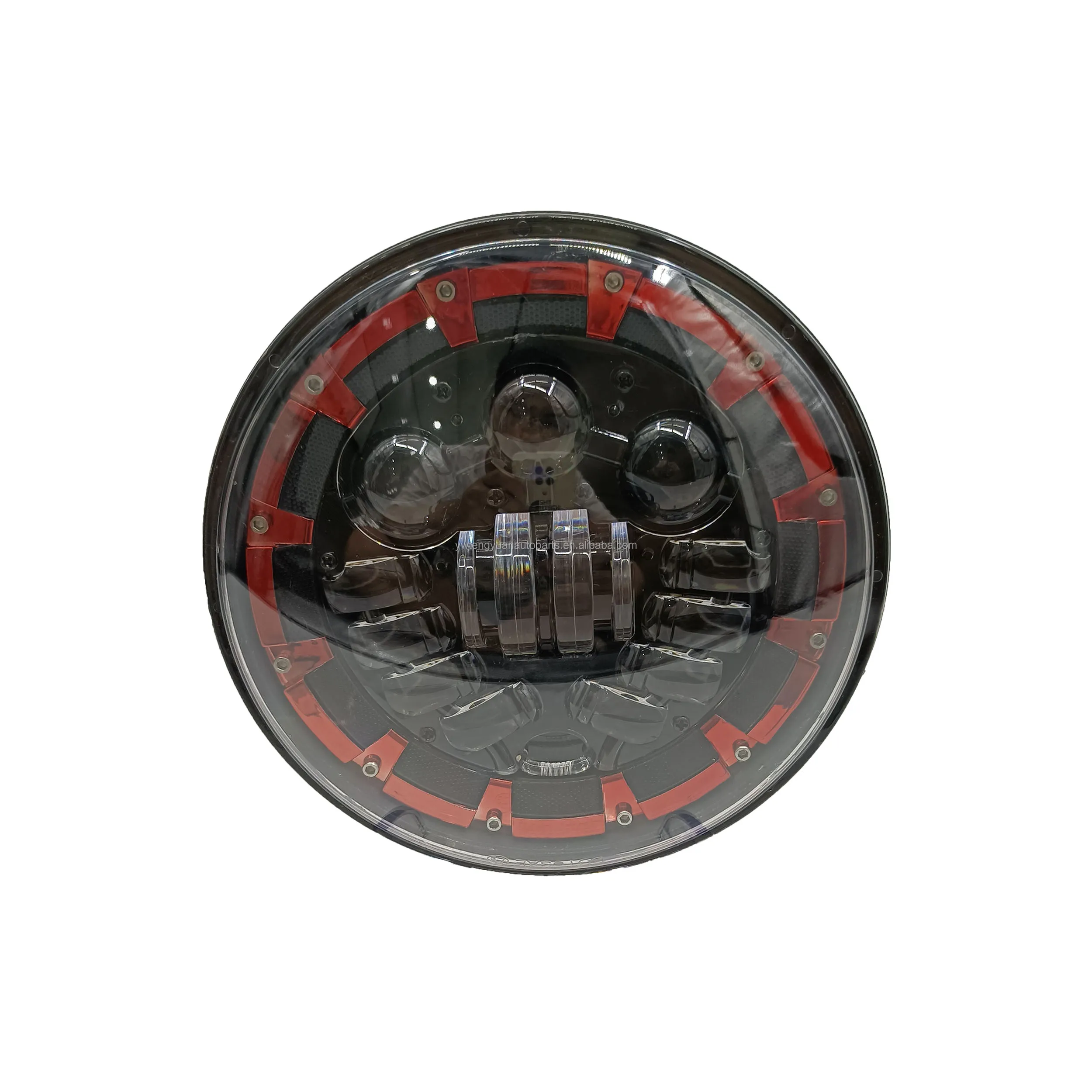 Good Quality 84W RED YELLOW WHITE motorcycles Car Led Headlight Car Led Headlight 7 Inch Round Led Headlight
