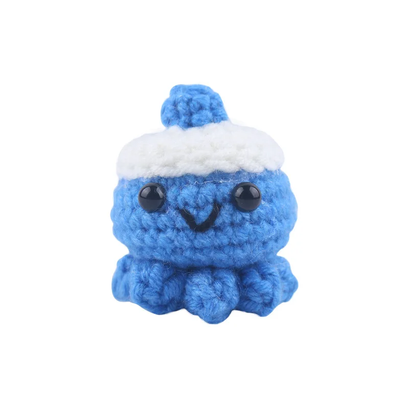 New Arrival Handmade Crochet Octopus Baby Nipple Chain Accessories Pen Making Crochet Beads