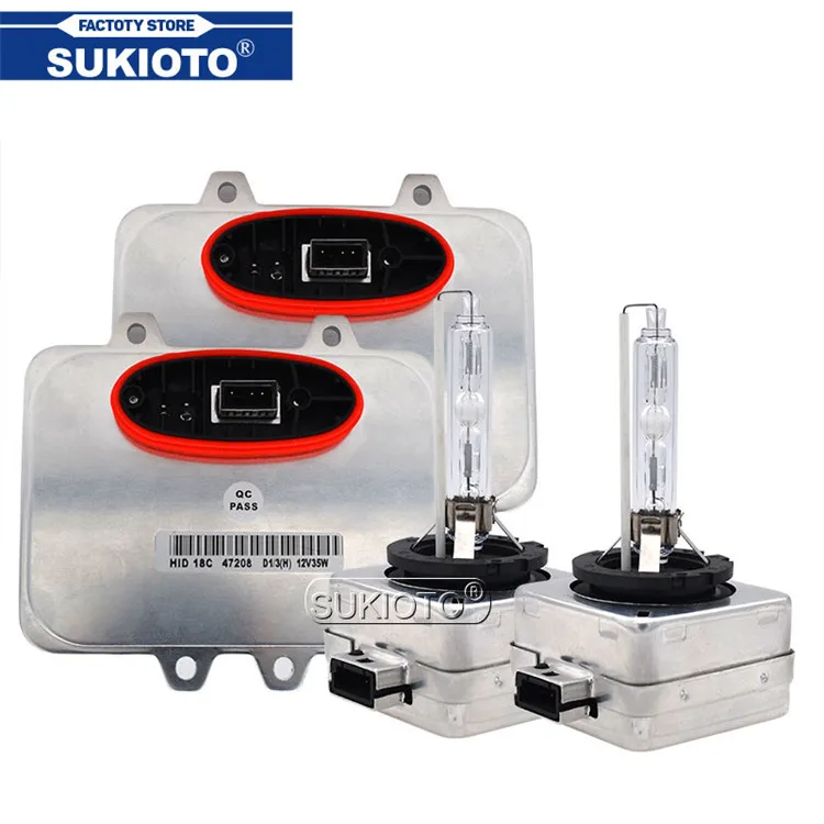 Комплект ксеноновых фар SUKIOTO 5DV 009 000-00 5DV009000-00 OEM балласт Замена для D1R D1S HID 35 Вт 55 4300K-8000K