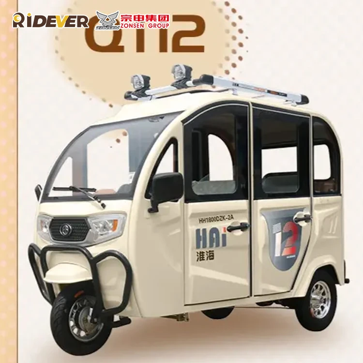 Passenger Use Nuoya QT12 Full Cabin Luggage Rack 48V 60V 72V  800W 1200W Rain Proof Home Use Cargo Zongshen