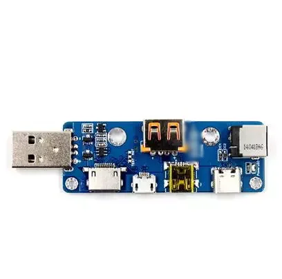WEB-POW002 мультифункциональное USB адаптер модуль пластины MicroUSB TYPE-C USB C адаптер переменного тока зарядное устройство PD