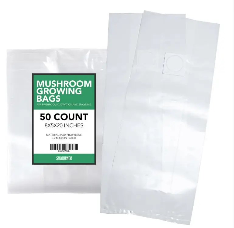 10Pcs/Bag Autoclavable Mushroom Grow Bags Bulk With Large Thick Mushroom Cultivation Bag