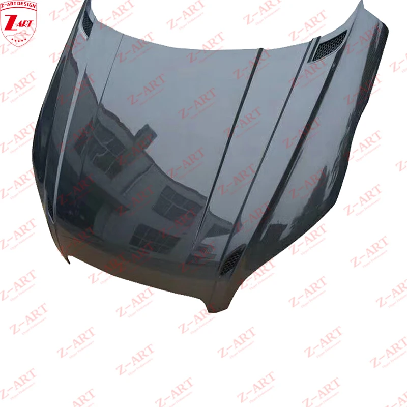 Z-ART 2007-2014 углеродного волокна капота двигателя для AUDI TT TTS 8J Реальные крышки