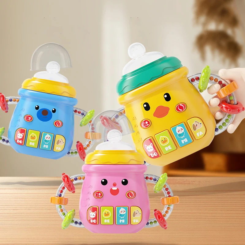 2023 New Arrival Kids Electric Early Education Story Machine Educational Toys With Light Up And Music