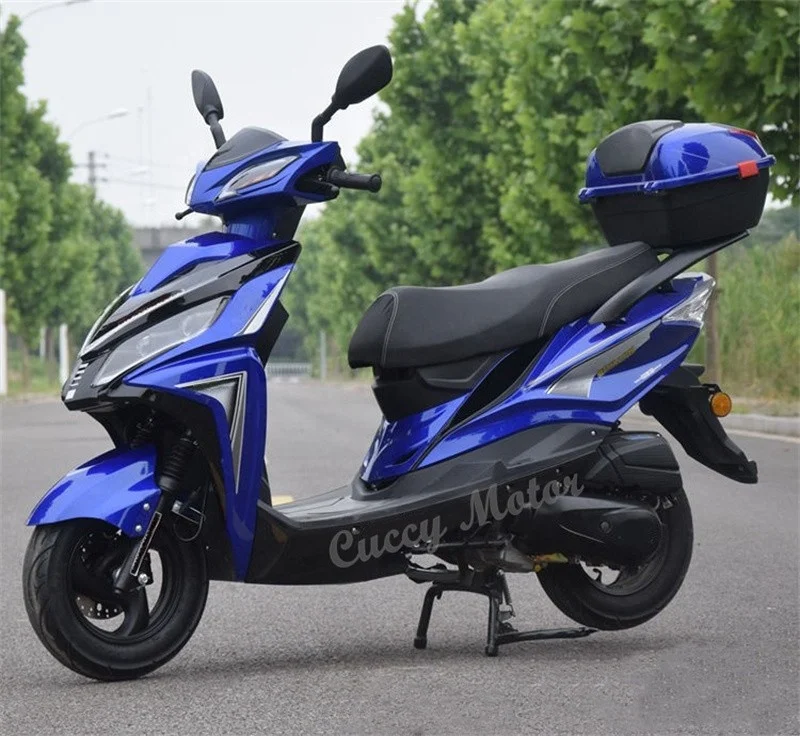 New bigger Luxury 4 stroke air cooling 80cc motorcycle 125cc 100cc 49cc gas scooter