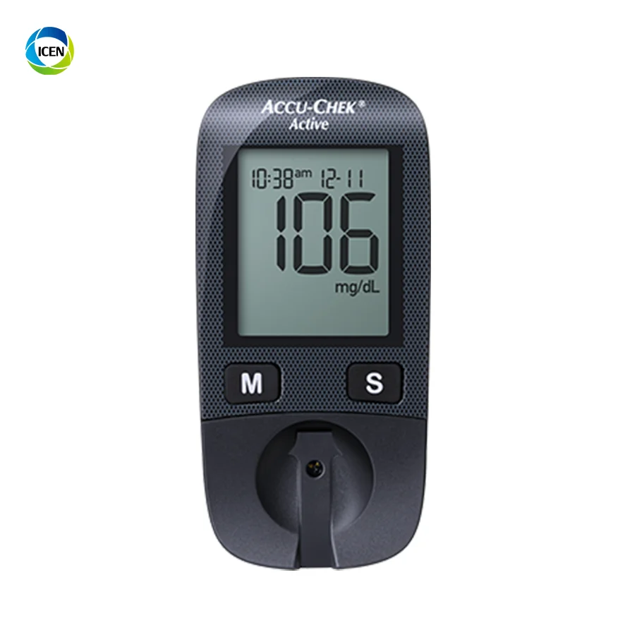 ACCU CHEK Active G8 Household Medical Devices Easy To Operate No Coding Glucose Meter Blood Sugar Monitoring