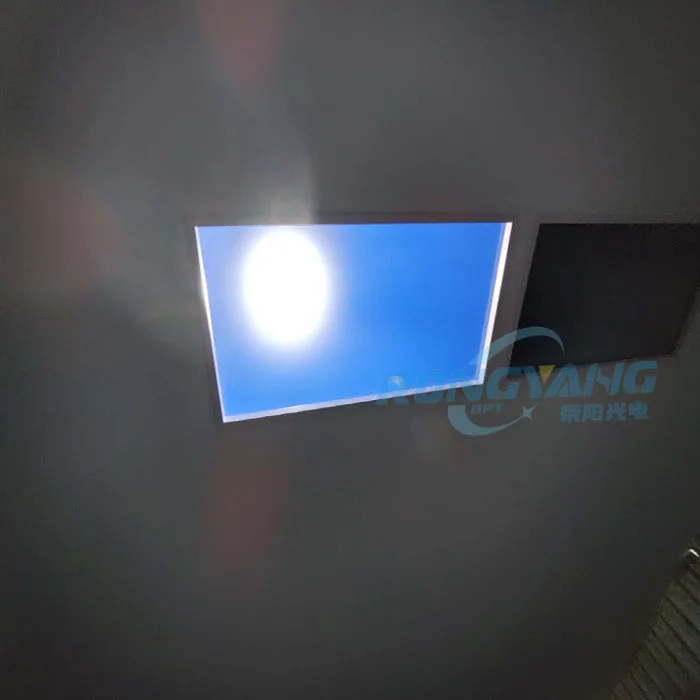 Крытый Искусственный Солнечный свет Skylight Tuya виртуальный светодиодный искусственный умный оконный светильник голубого неба