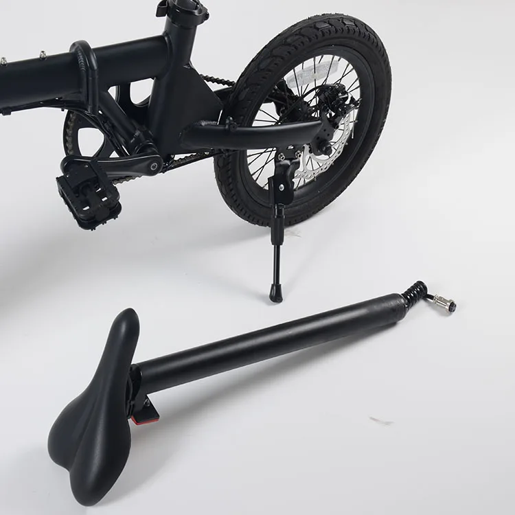 Newest Womens Electric Bicycle Ebike Electric Dirt Bike Folding Non-slip Pedal 16*2.125 Special Tire Lithium Battery 200 - 250W