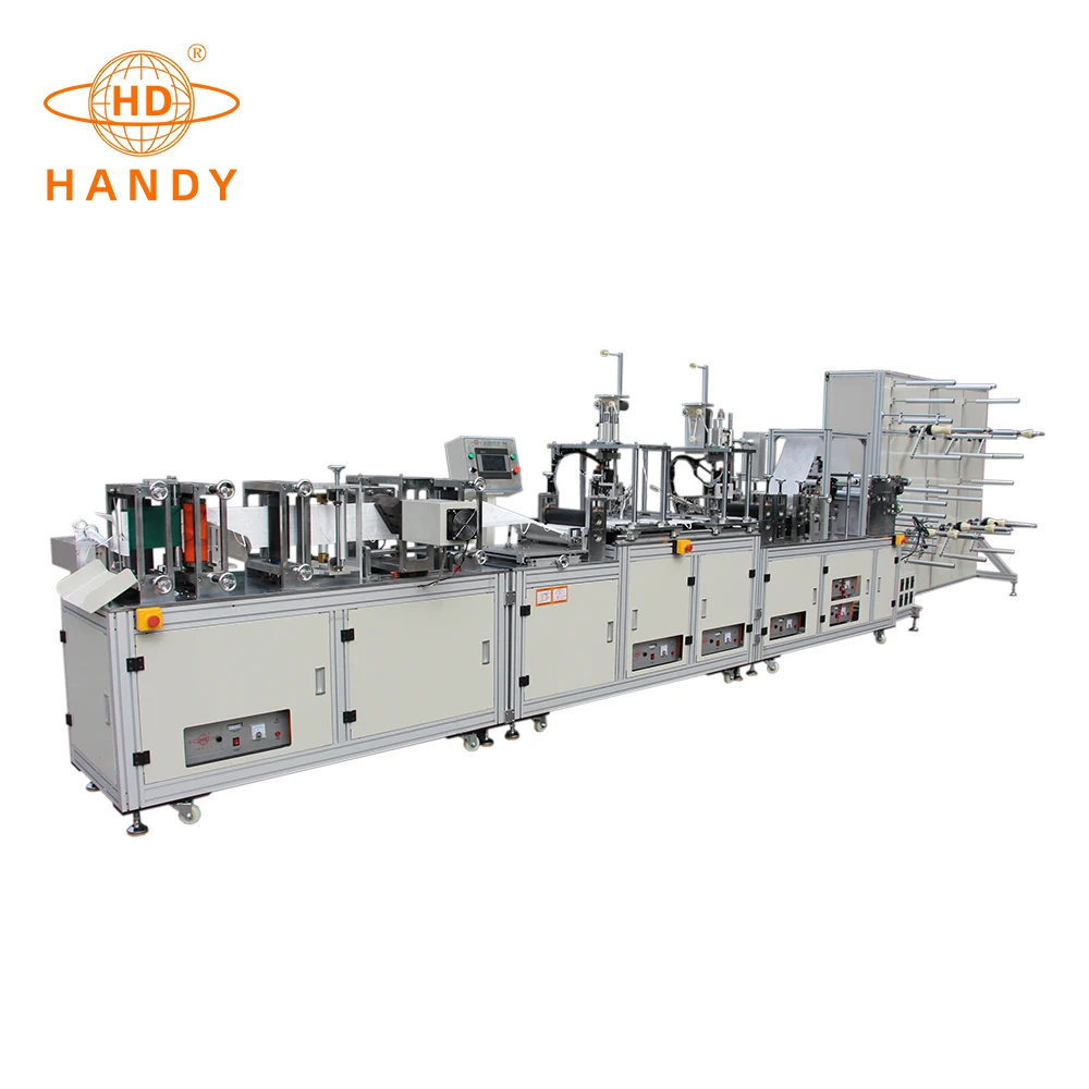 Full Automatic Nonwoven Medical Mask Making Machine For KN95 Face Mask