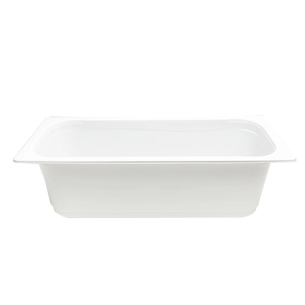 Free Sample Wholesale White 3L/5L/7L Plastic Ice Cream storage tub for Food Containers