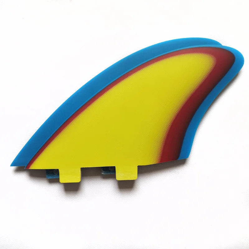 FS Twin Fins Fiberglass 2pcs/set Surf Side Fin