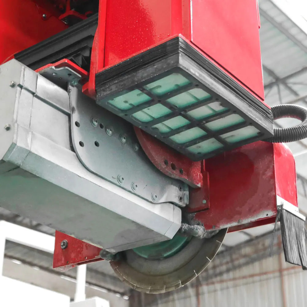 Hongyi 5+1 stone machinery cnc bridge saw