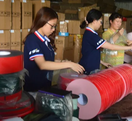 Free sample wholesale custom jumbo roll waterproof masking soft mounting adhesive eva double sided foam tape