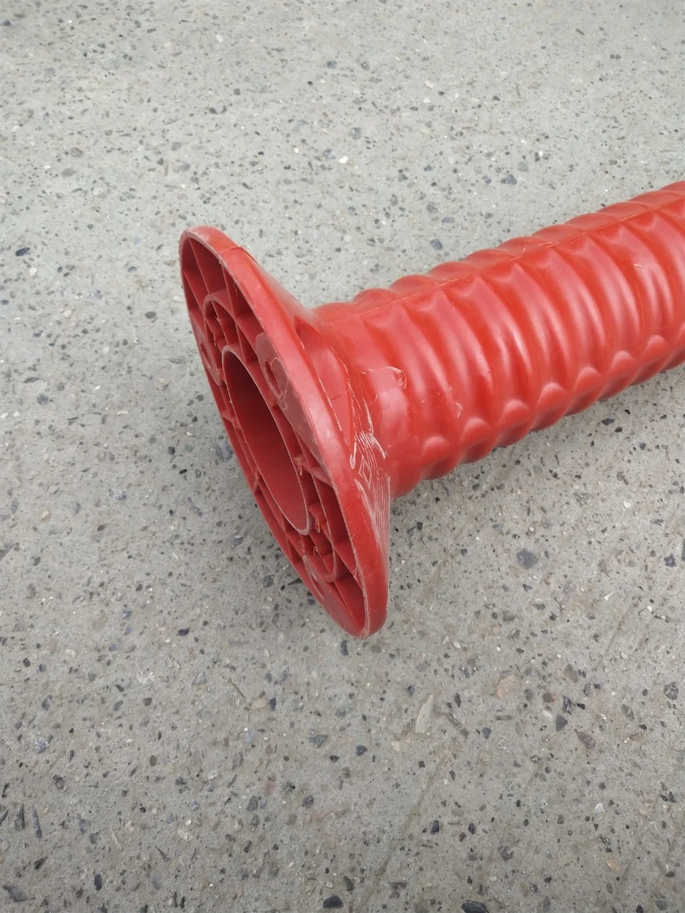 tumbler durable eva bollards 75cm pvc safety spring plastic rebound flexible traffic delineator marker warning post with base