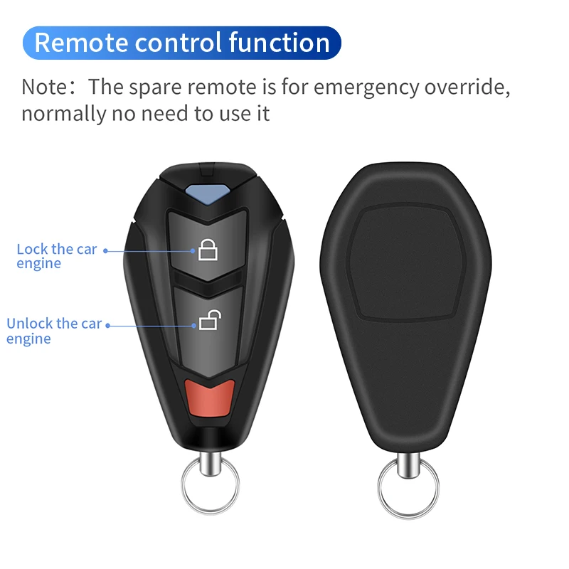 EASYGUARD Im003 Smart Phone APP RFID 2.4GH Car Wireless Immobilizer With BT Control Engine Automatic Lock &Unlock DC12V Easy DIY