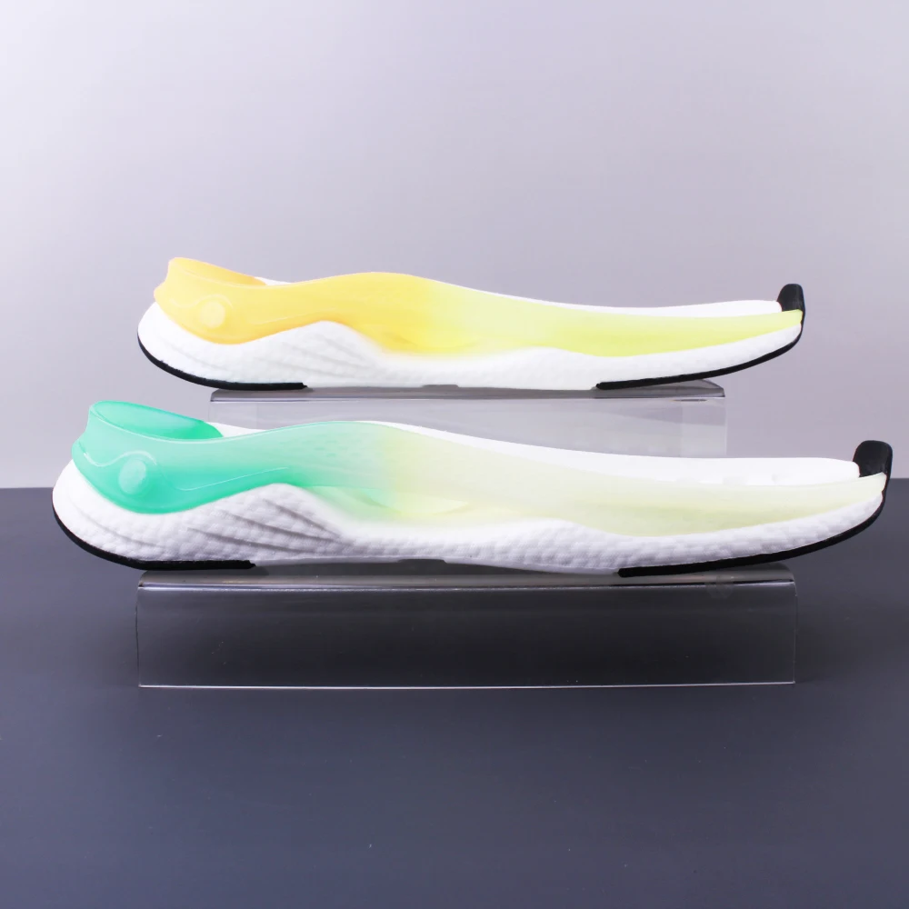 Custom Logo New Casual Sport Sneaker Men Chunky Outsole Factory Planta De Zapato Tpr EVA Popcorn Shoe Suelas Outsole Shoes Sole