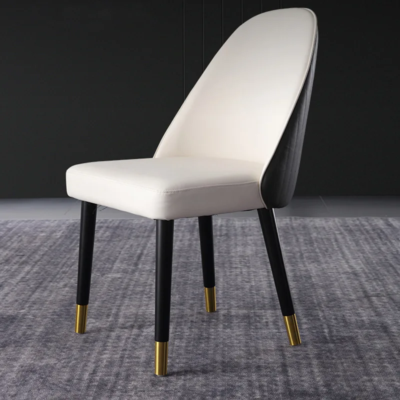 Hot Selling Indoor Modern Dining Chair Nordic Wooden Dining Chair With Backrest