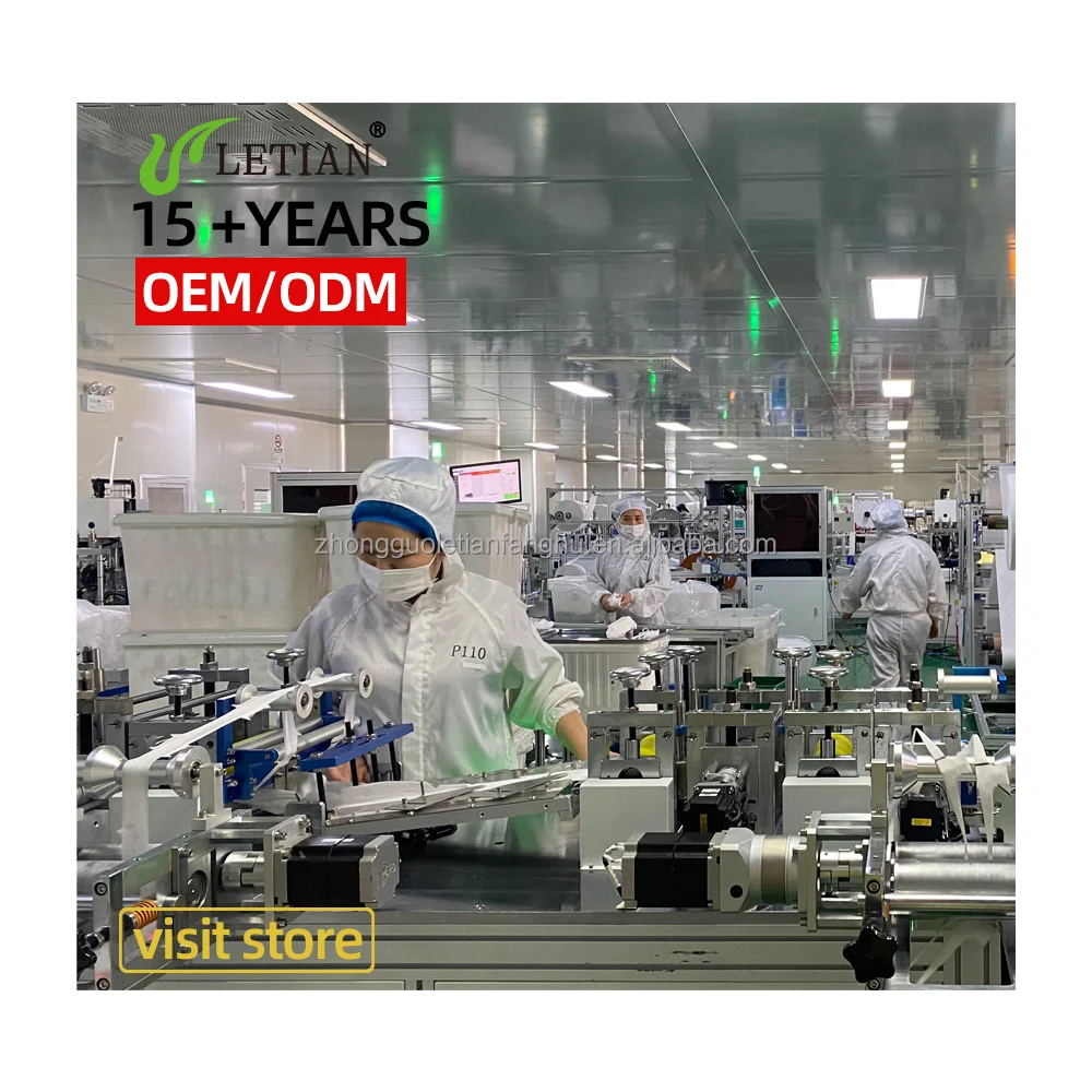 Letian 3ply disposable 50 pcs Kids Adult level 2 face mask Surgical Masks medical dental mask