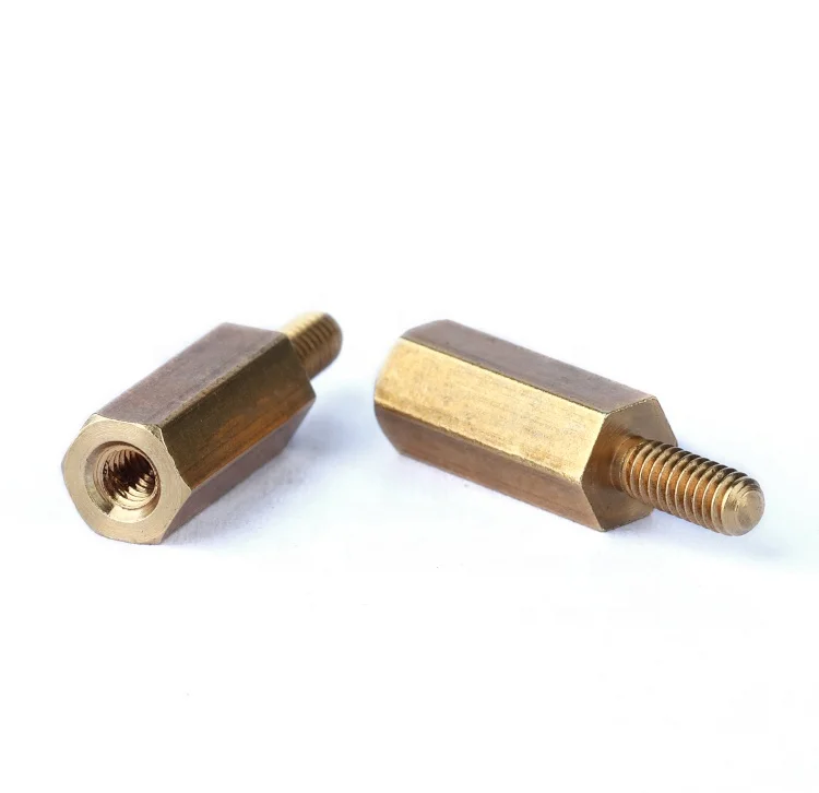 
High Quality M2.5 M3 M4 M5 Copper/Brass/Gold Plated Pillars Standoff Spacer 