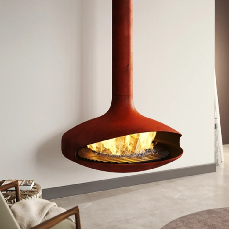Real Flame Ethanol Burner hanging fireplace ceiling fireplace (1600685563393)