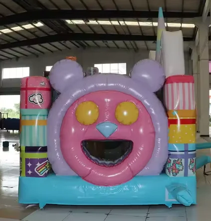 High Quality inflatable trampoline castle for kids for rental business