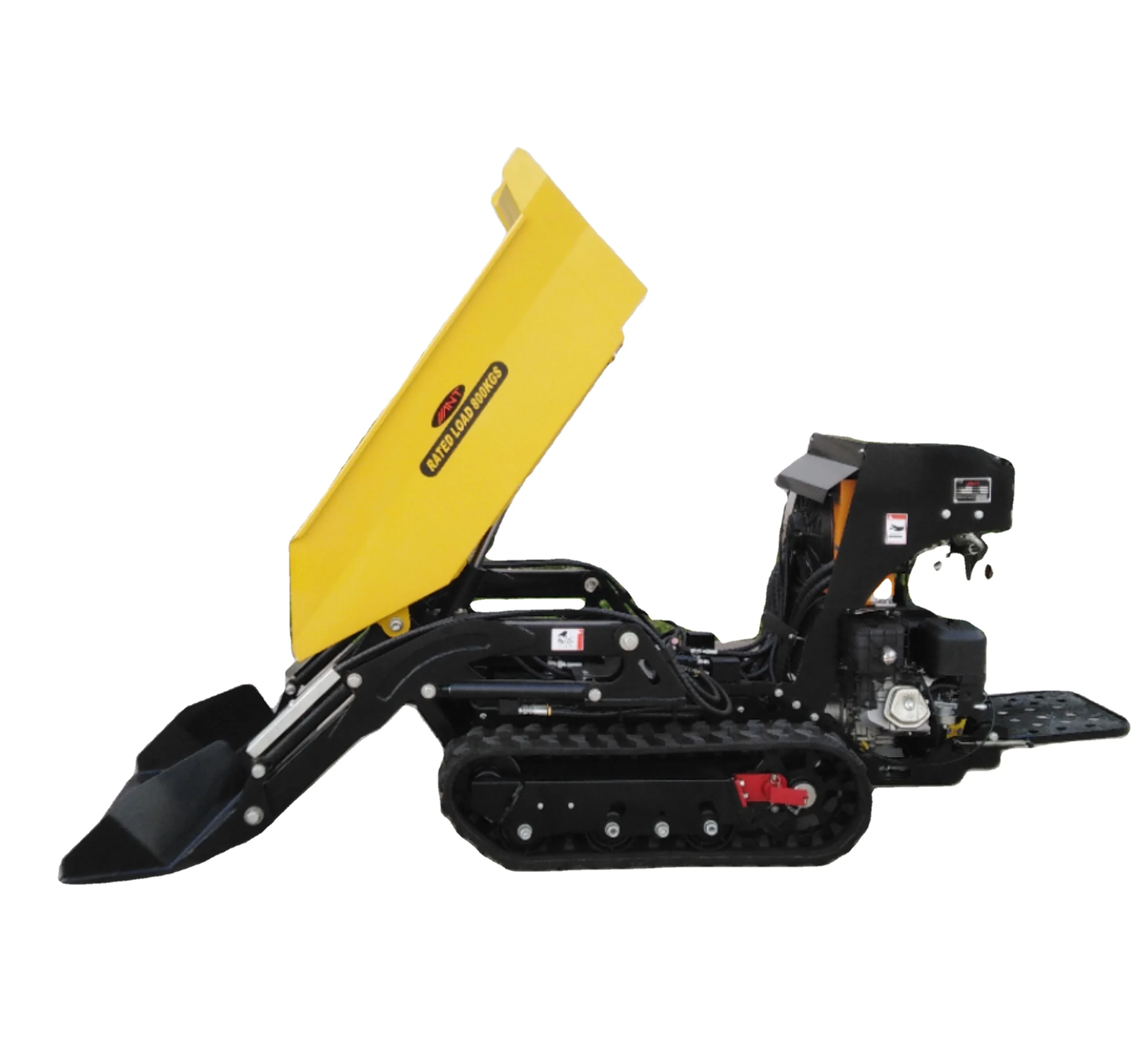 NEW ANT Rubber Track Forward Dumper with 800kg load Mini Loader