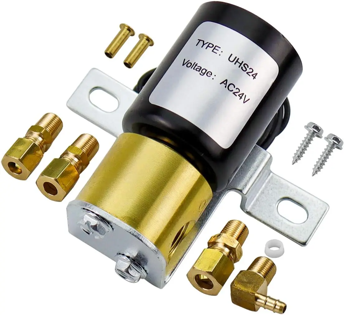 UHS24 Universal Humidifier Solenoid Valve Kit 24 Volt  Compatible with HE220 HE225 HE260 HE265 A. 4040 990-53  320016939-002