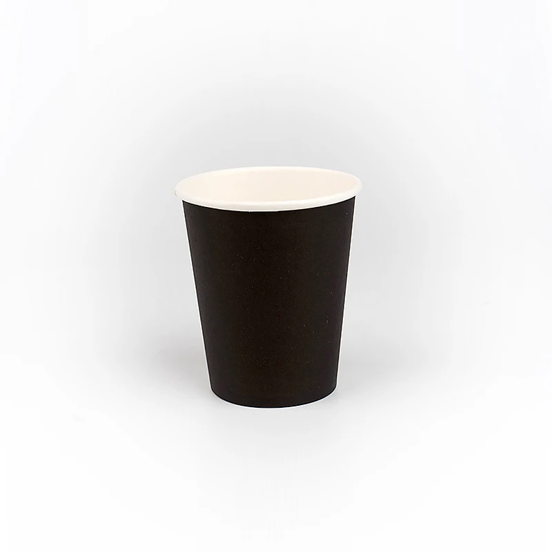 custom printed paper cup single wall  8 oz paper coffee cup for hot drinks