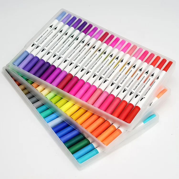 Handle Aquarelle Dual Tip Brush & Fine Pen Set Water Color Brush Pen