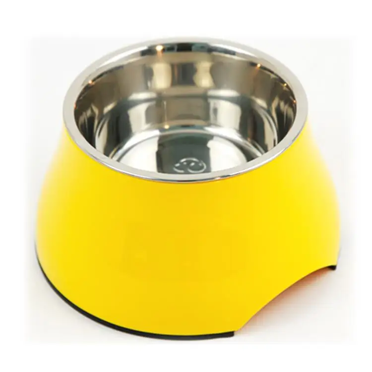 Wholesale Designer smart/Slow Metal Double Plastic Feeding Bowl for Big Dogs Manufacturer Cat Bowls by Pet Bowls & Feeders