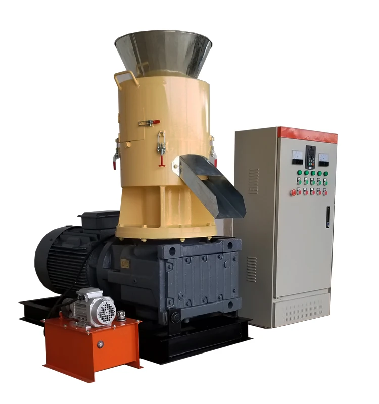 Retail elm 55kw wood scraps kingwood waste recuperation wood pellet machine wood pellet mill