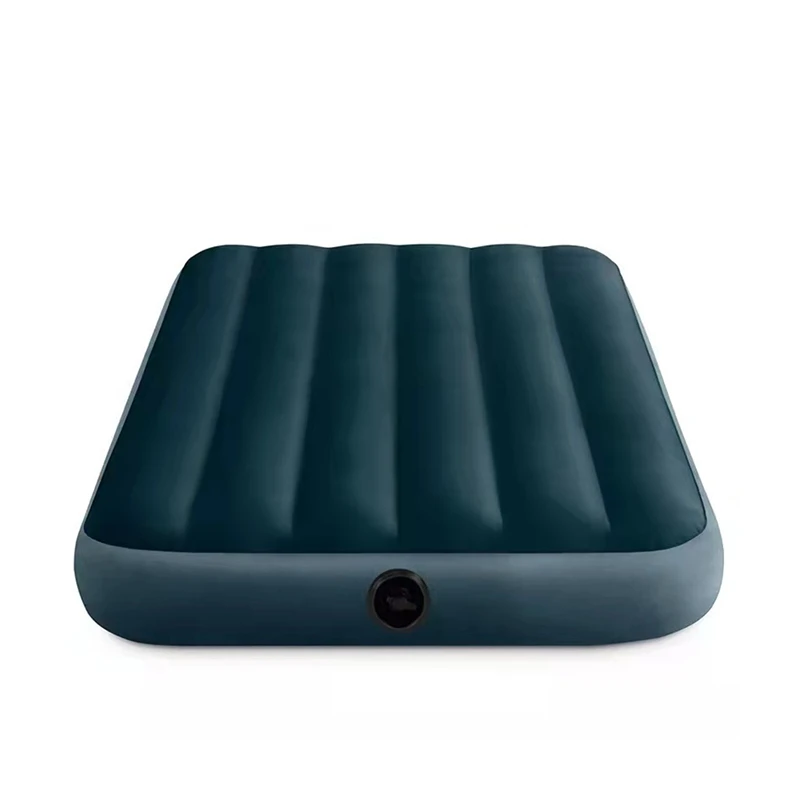 C02 Avenli Jilong INTEX 64732 inflatable dream-snarled green single airbed  flocked mattress for indoor &outdoor camping air bed