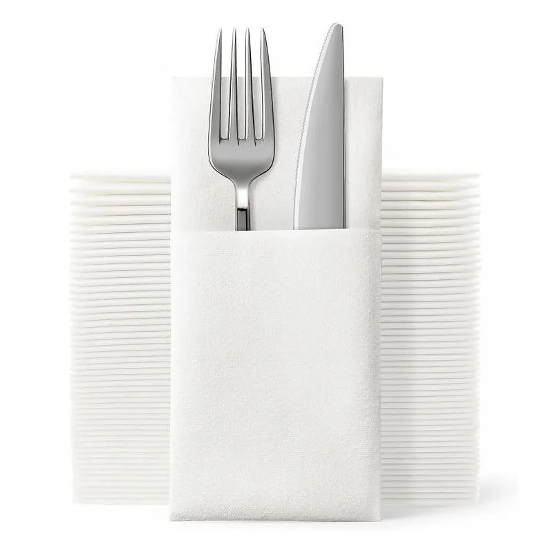 Factory eco-friendly hot sale high quality airlaid paper napkin custom napkins with logo dinner napkins tissue paper