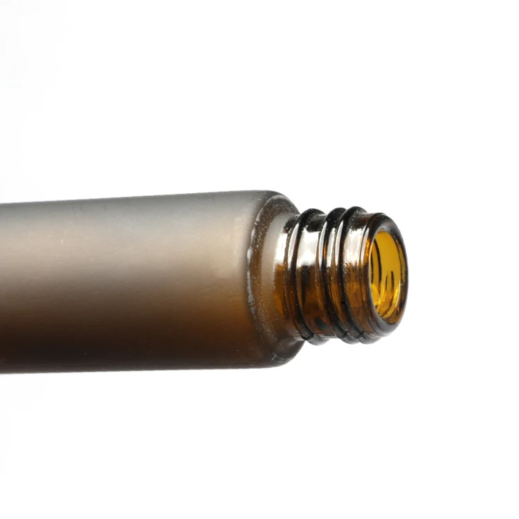 amber glass Roller Bottles Essential Oil Roller Bottles Glass Roll-on Bottles with glass Roller Balls for Essential Oi