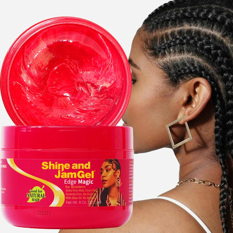 Профессиональный производитель гель для волос shine and jam Лучший женский с защитой от плетения
