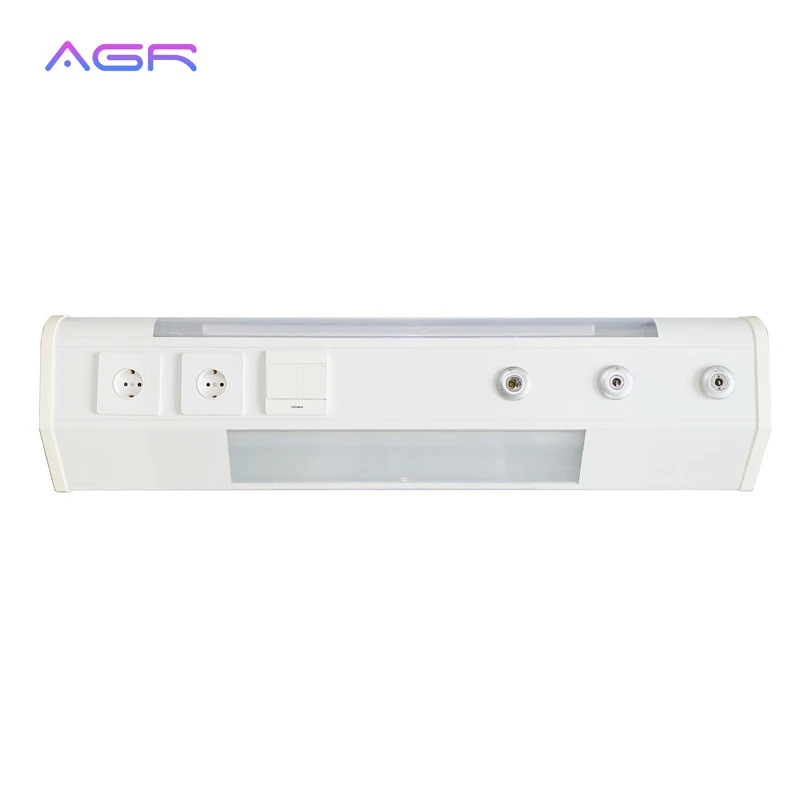 Hospital Aluminum Profile Bed Head Unit Bed Head Panel medical Ward Nursing Equipments Bed Head Unit