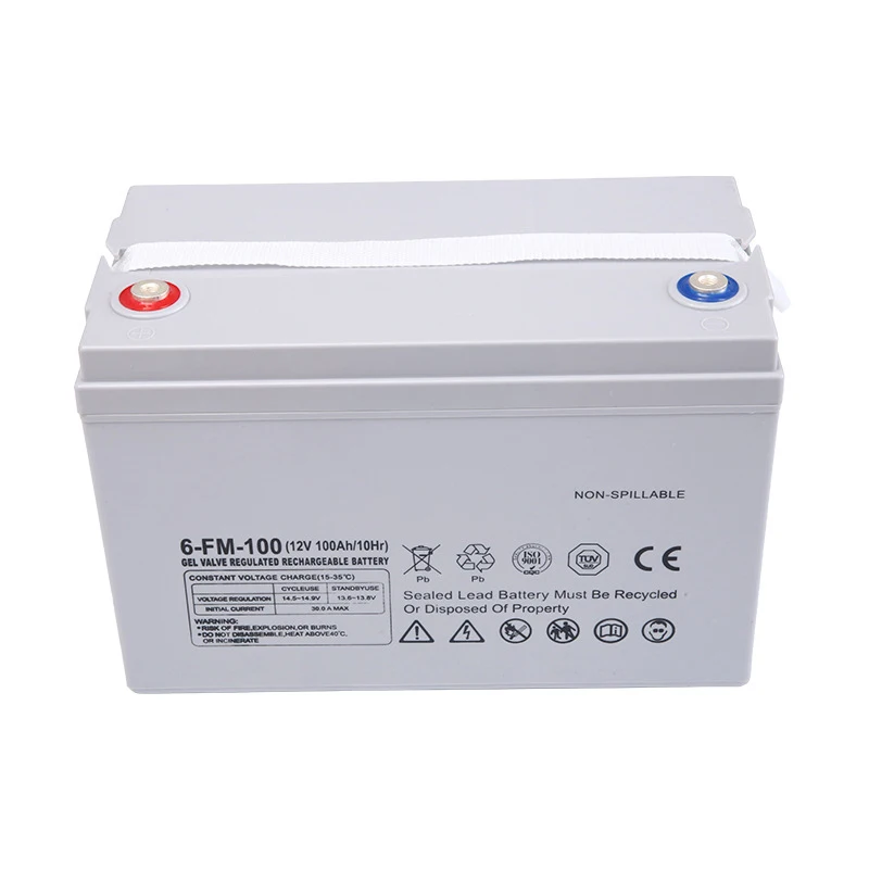 deep cycle solar gel battery 12v 100ah 200ah 250ah lead acid batteries for Solar System