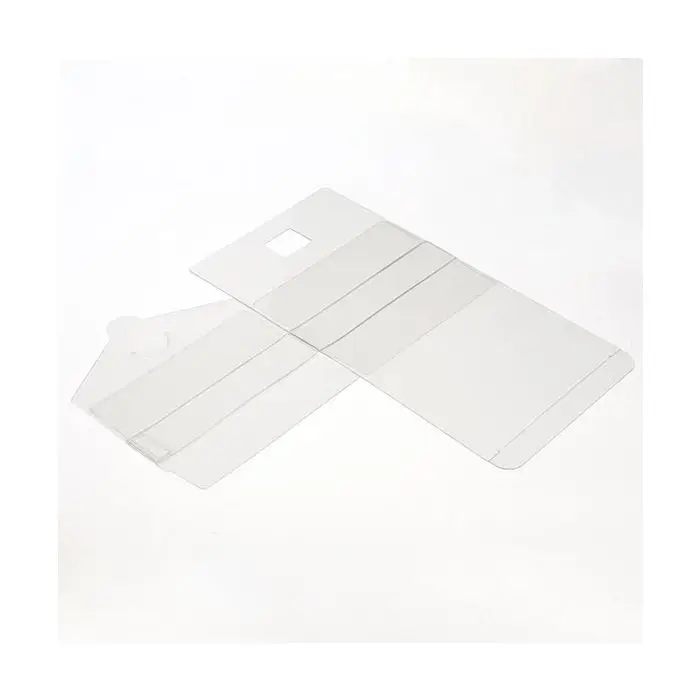 Custom design foldable triangle shape Crystal clear box plastic Gift Boxes food grade  Pet cake food box