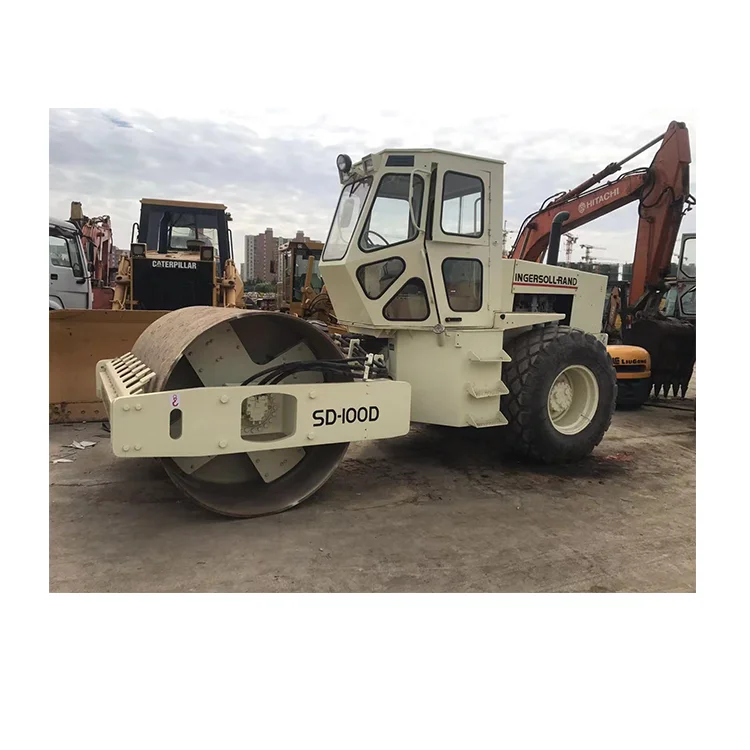 Used vibratory road roller  Ingersoll rand  SD-100 for sale