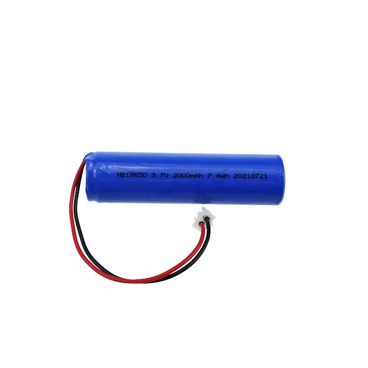 
 Перезаряжаемая литиевая батарея HB 18650-3. 7v-2000mah-7.4wh Lifepo4 18650  