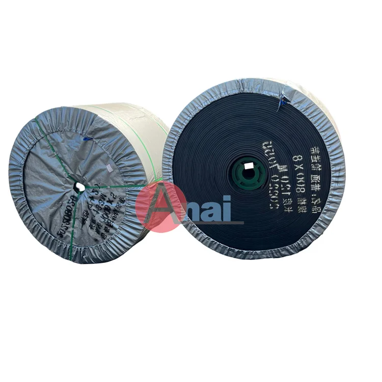 Polyester Ep Rubber Bands Conveyor Belt Limestone Quarry Rubber Conveyor Belts